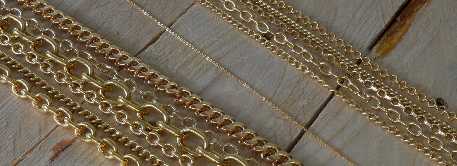 Cadenas para bisutería al por mayor
